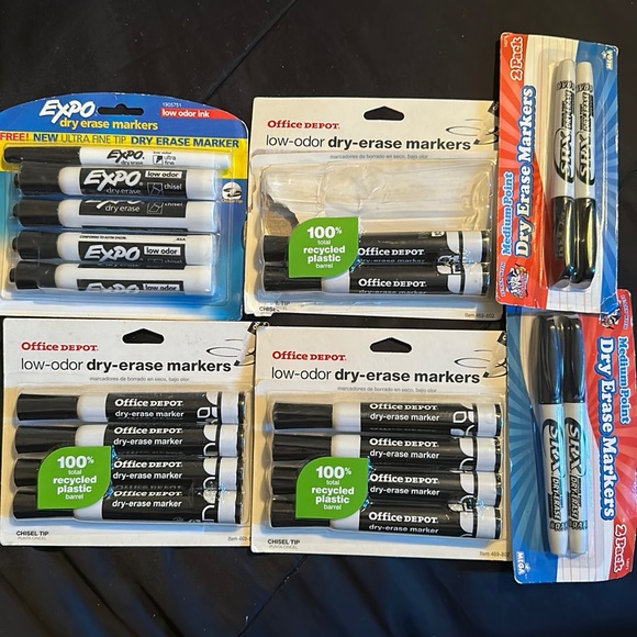 Expo dry erase markers - Picture 1 of 1